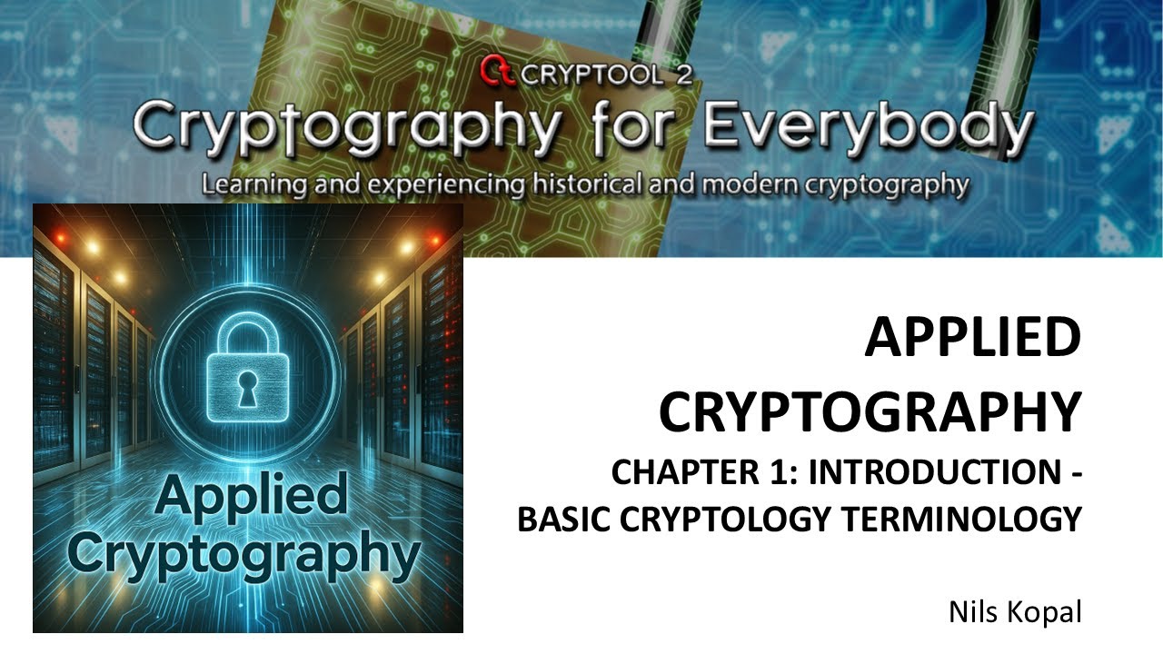 Applied Cryptography C1: Essential Cryptology Terms Explained 🔐