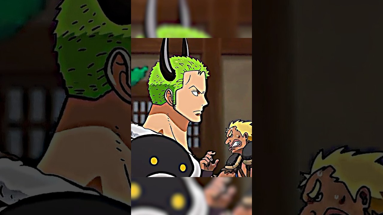 Luffy et Zoro furieux contre le gaspillage 🍽️