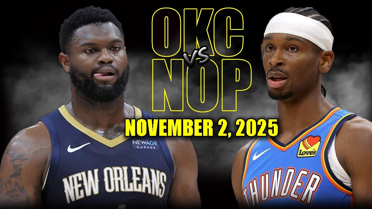 Oklahoma City Thunder vs New Orleans Pelicans | Full Game Highlights (Nov 2, 2025) 🏀