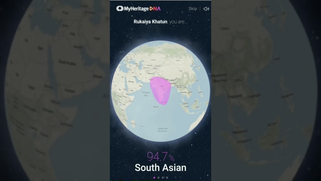 MyHeritage DNA Results: Indian Ancestry from Mumbai