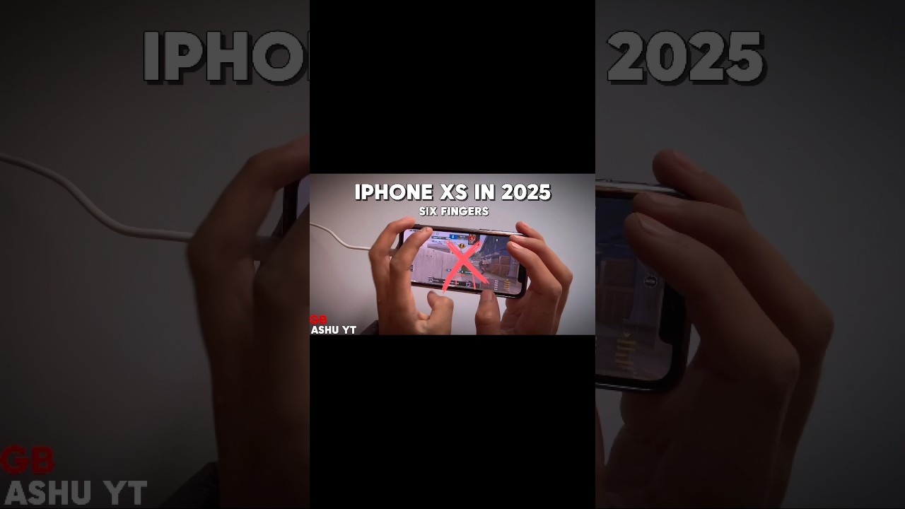 iPhone XS 2025 PUBG Handcam Test 😱