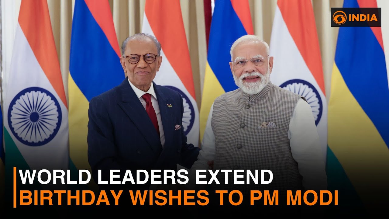 Global Leaders Send Birthday Wishes to PM Modi π