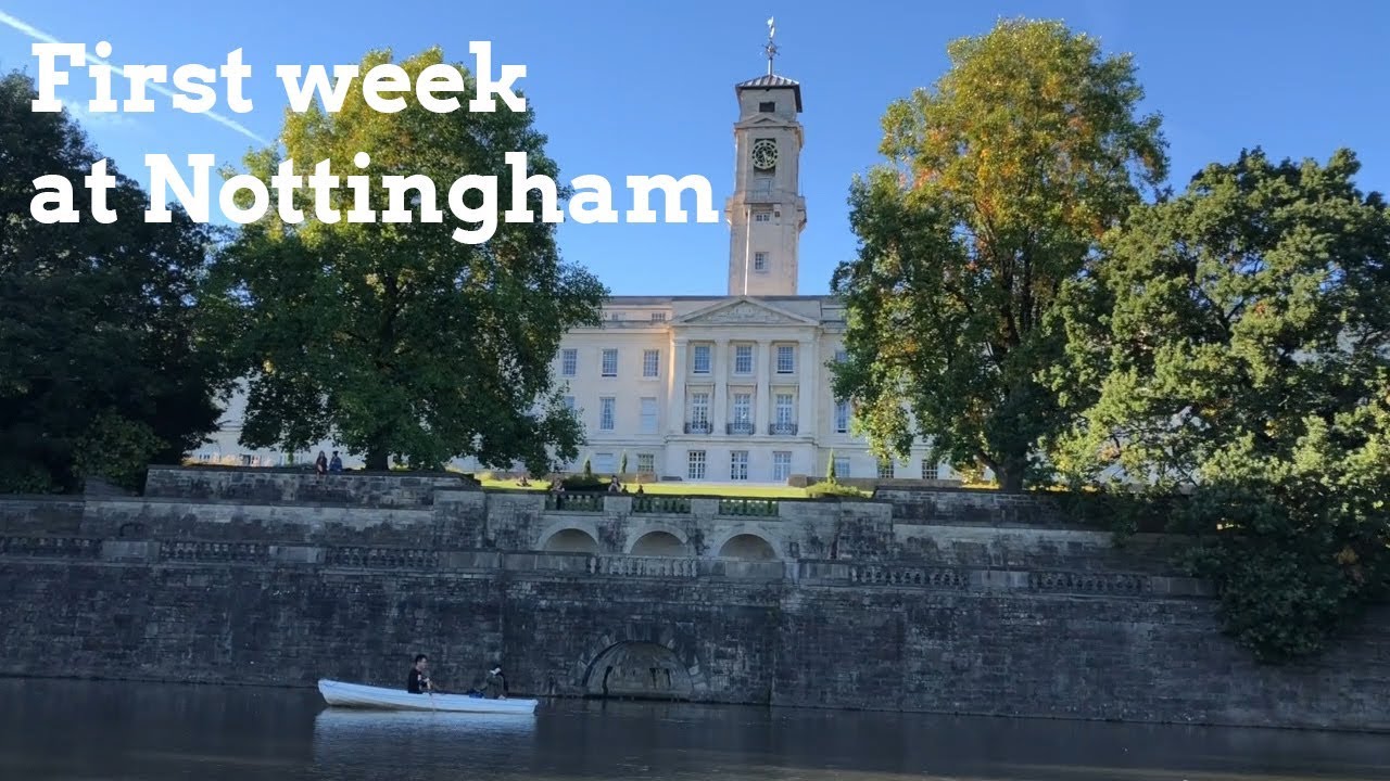My First Week at the University of Nottingham 🎓 | Freshers' Adventures & New Beginnings
