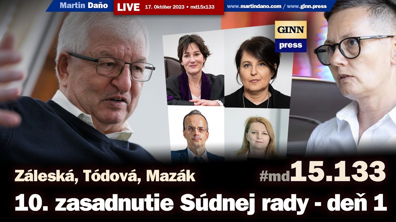 Live: Day 1 of the 10th Judicial Council Meeting – Controversy Surrounding Judge Záleská and Tódová #Tatragate