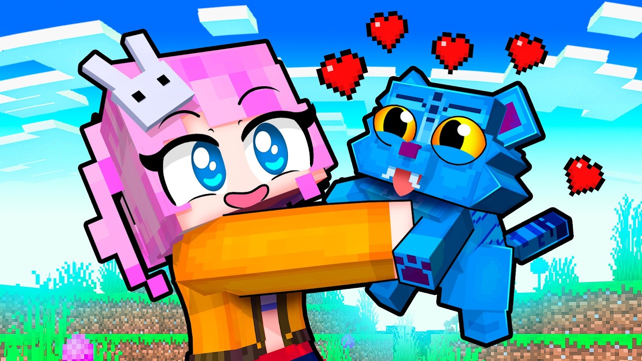 How to Train Your Baby KPOP Tiger in Minecraft 🐯 | Fun Tips & Tricks