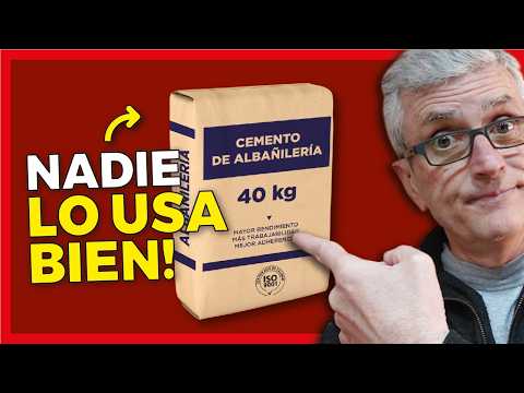 ⚠️ ¡NO Cometas Este ERROR con el Cemento de Albañilería! ❌