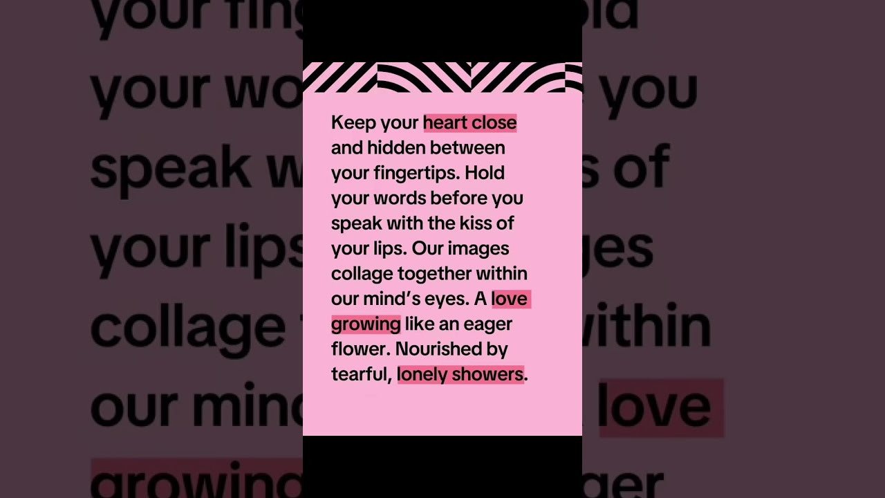 When Love Is Patient ❤️: A Heartfelt Poetry Video