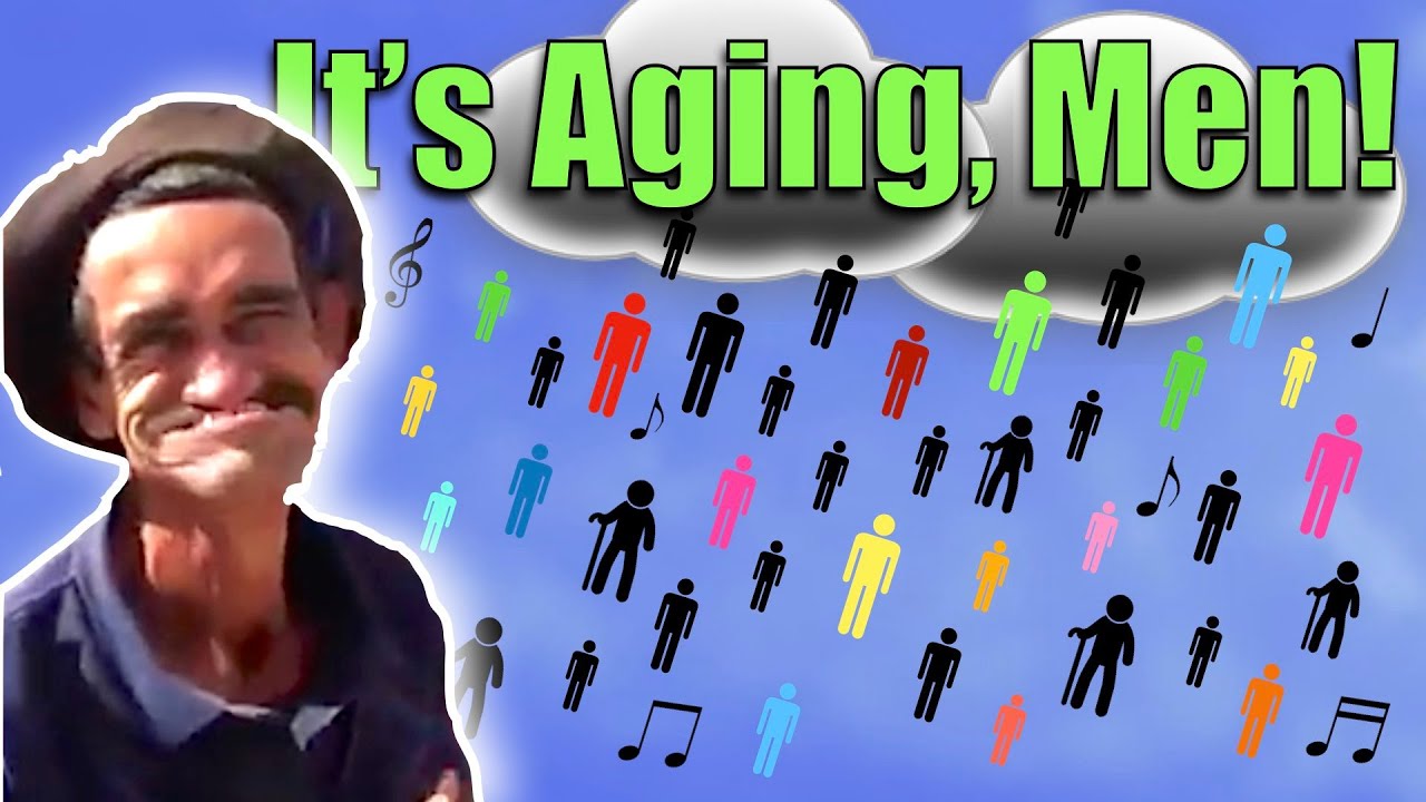 Aging Men: Parody of Raining Men ☔