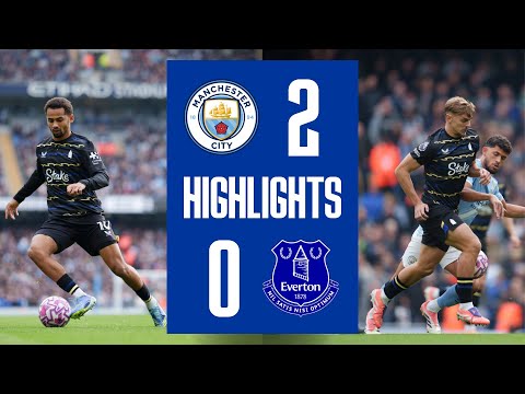 MANCHESTER CITY 2-0 EVERTON | Premier League Highlights