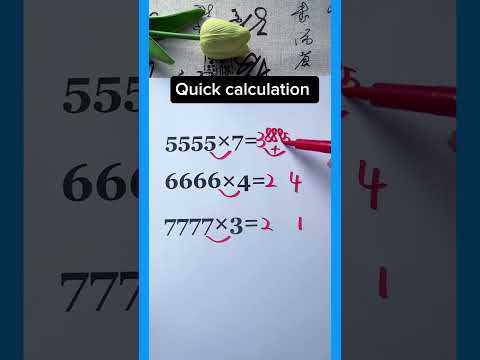 Math tricks your teacher never showed you 😲✏️#maths #mathtricks #multiplication #education #foryou