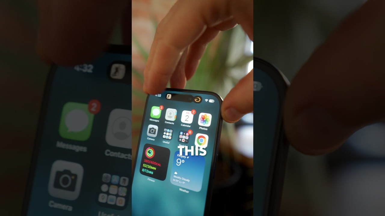 Dynamic Island Hidden Feature 🔐