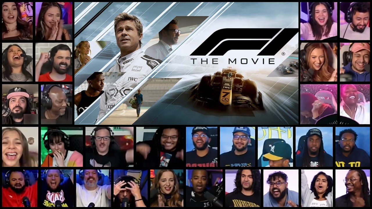 F1: The Movie (2025) Reaction Mashup 🎬