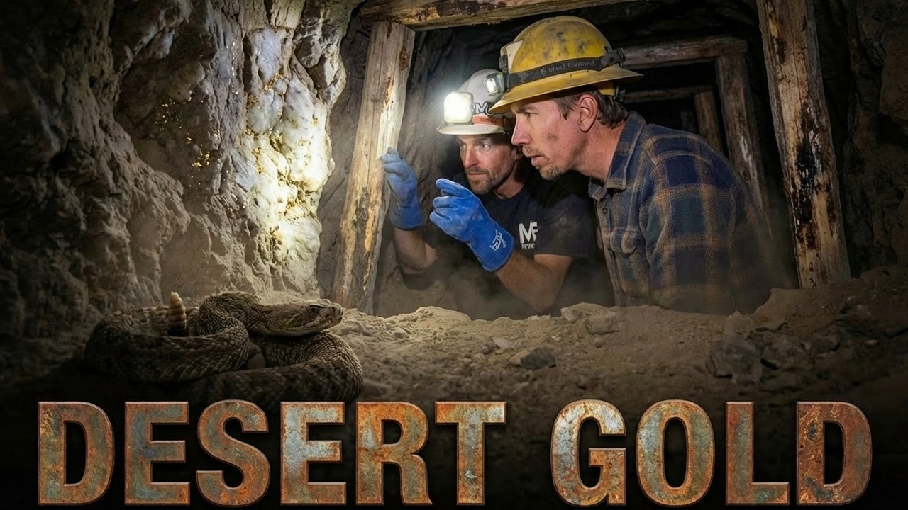 Gold Vein Sampling in California's Mojave Desert 🏜️