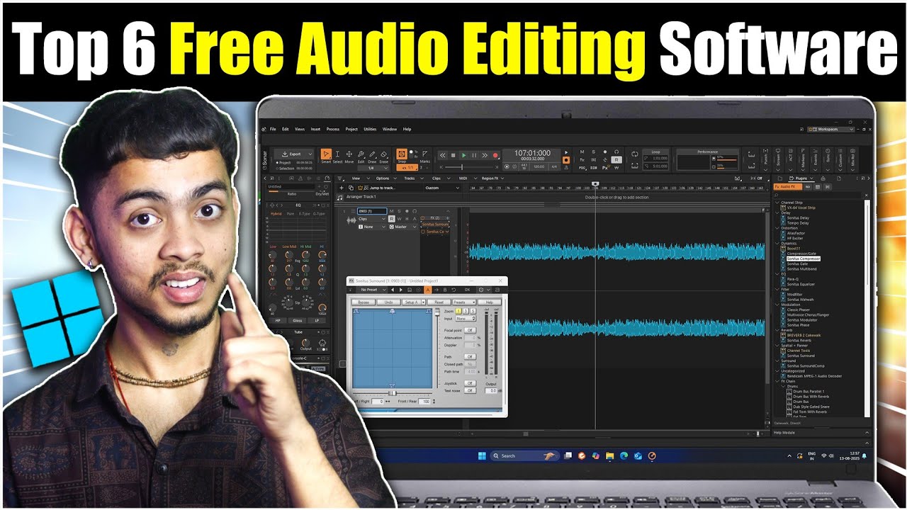 Top Free Audio Editing Software for 2025 🎧