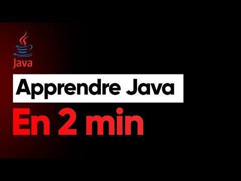 Apprendre Java en 2 minutes (2023)