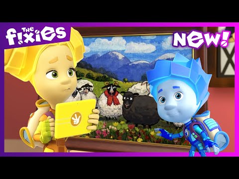 BRAND NEW | The Painting - The Fixies | Toola needs to keep Grandpus' painting safe. Can she do it?