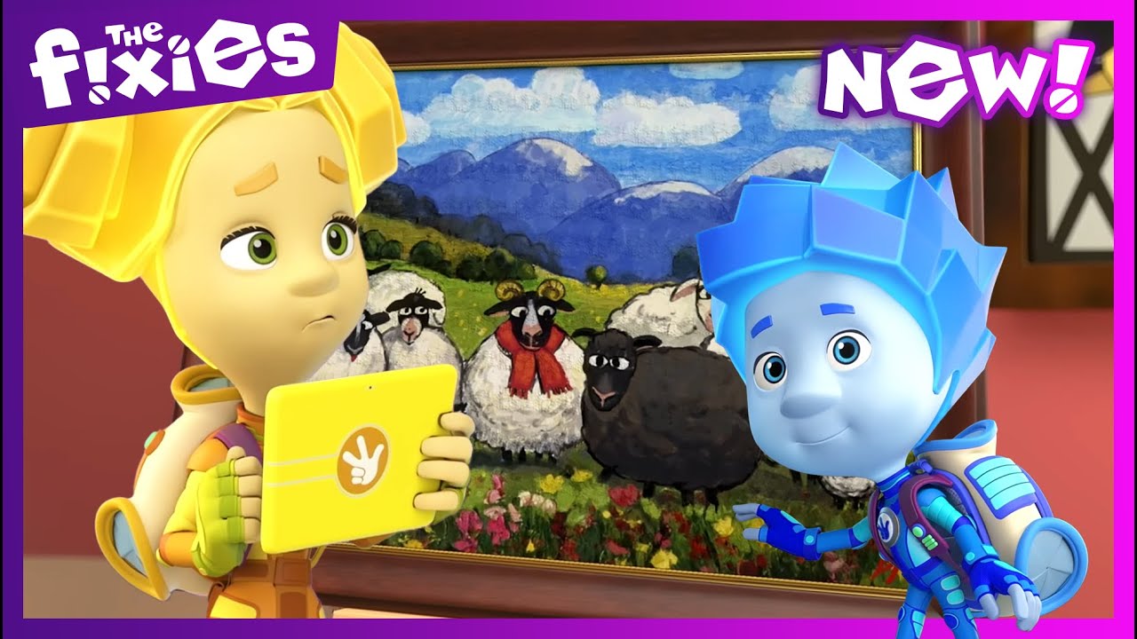 The Fixies: Toola Protects Grandpus' Painting