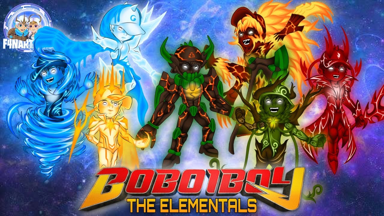 Wujud Asli Elemental BoBoiBoy: Rahasia Kuasa 7 Elementals 🌟