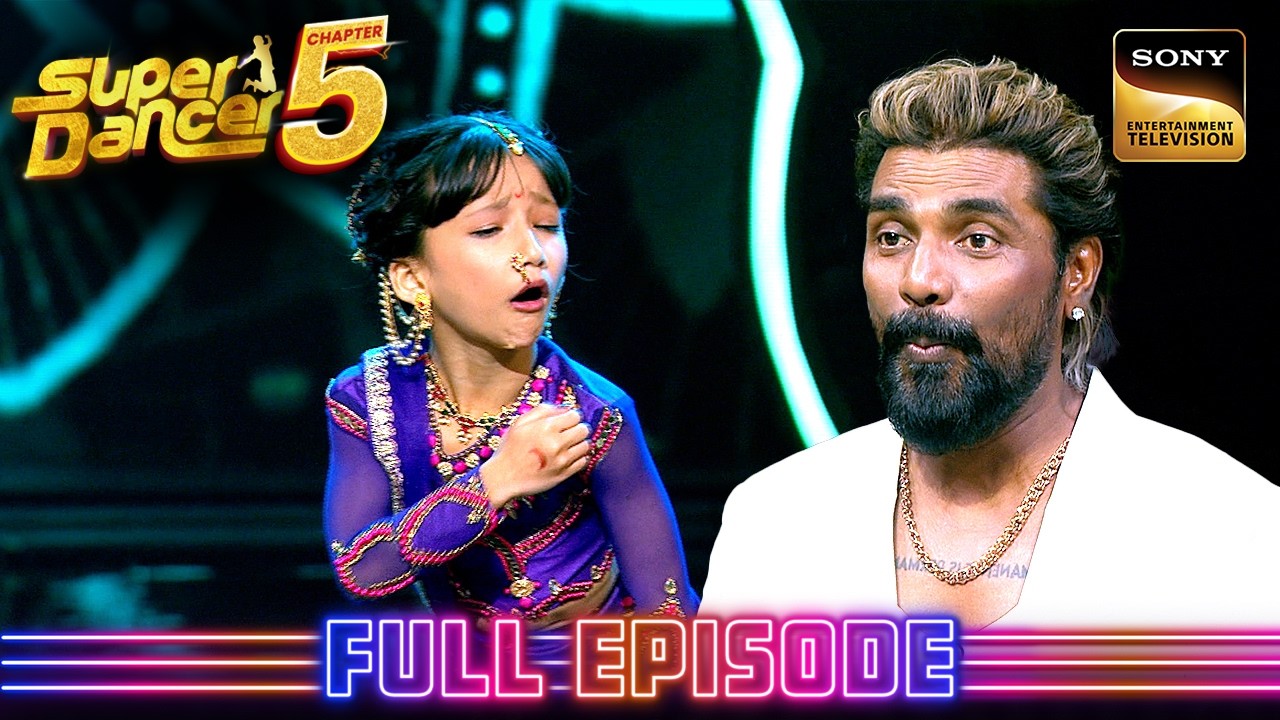 Remo Challenges Aadhyayashree-Barkat | Super Dancer Ep 5