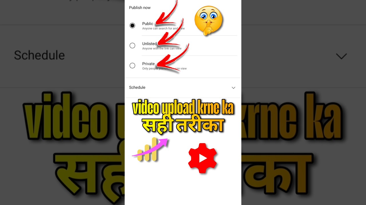 Youtube Par Video Upload karne Ka Sahi Tarika 2025 || #youtube #upload #tech