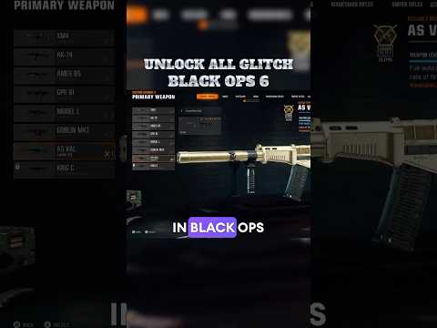 NEW Unlock All weapons glitch Warzone #blackops6 #warzone #bo6 #cod #mw2 #callofduty #gaming