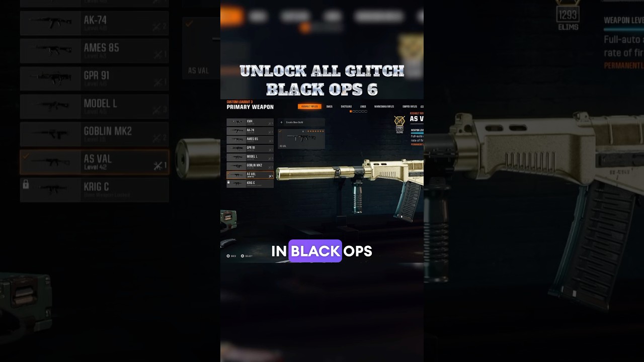 New Unlock All Weapons Glitch in Warzone
