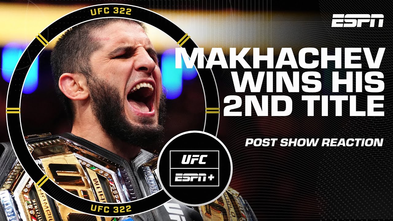 Islam Makhachev Wins 2nd Division Title 🏆