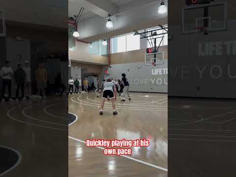 Immanuel Quickley playing at his own pace