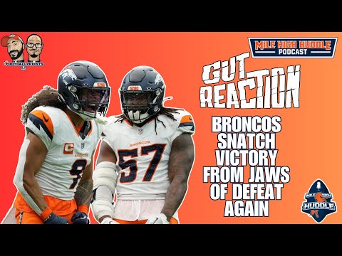 Gut Reaction: Broncos Deliver Another 4th-Quarter Comeback in Houston | MHH Podcast