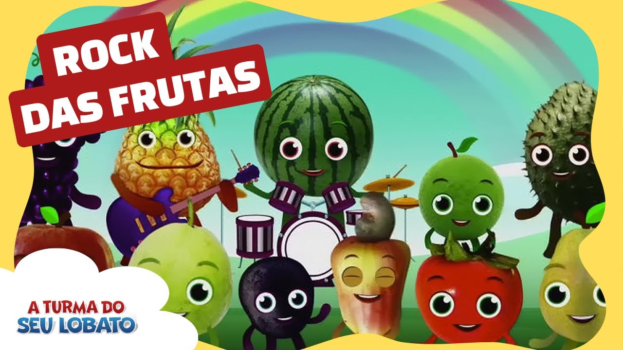 Rock das Frutas - A Turma do Seu Lobato 🍎