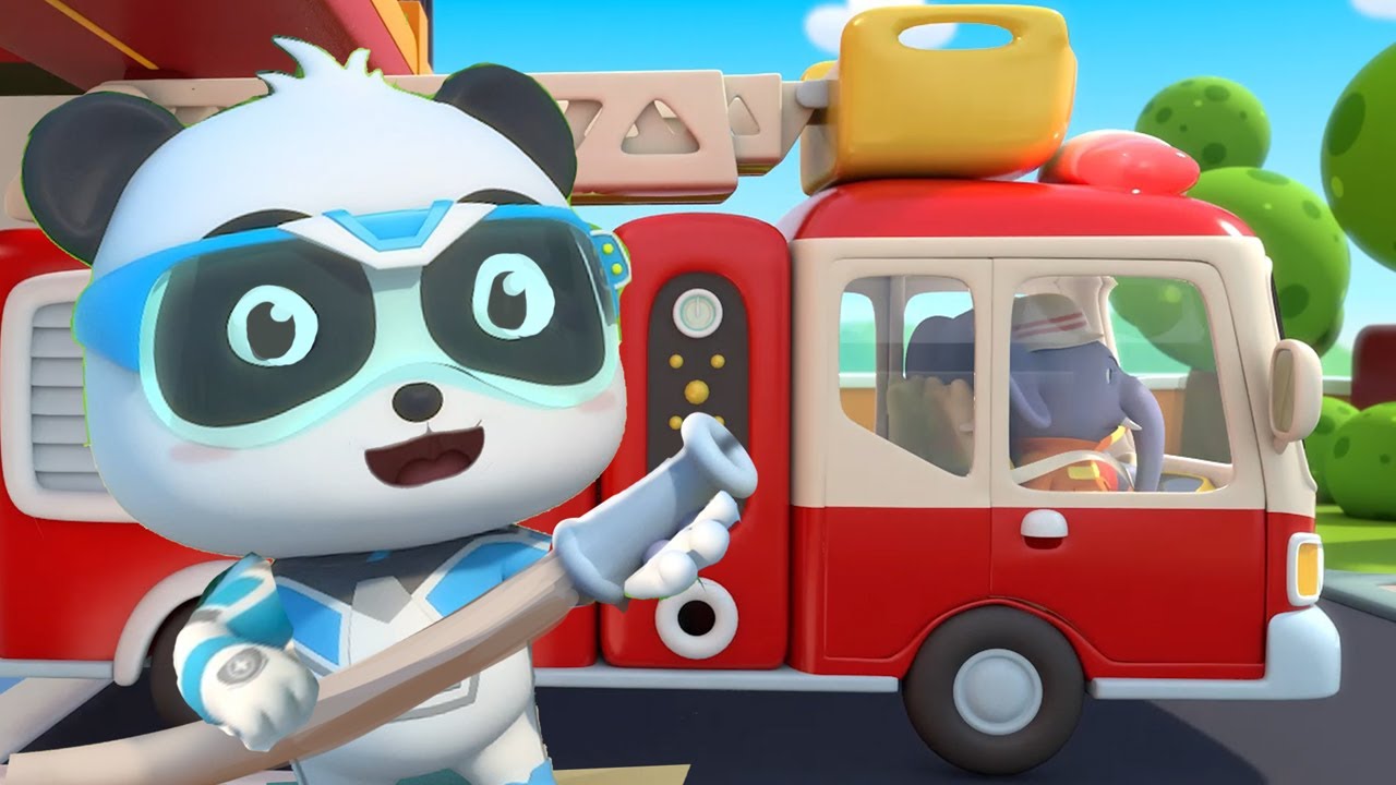 Kiki Saves the Day! 🚒 Super Rescue Team Adventure | BabyBus Kids Cartoon