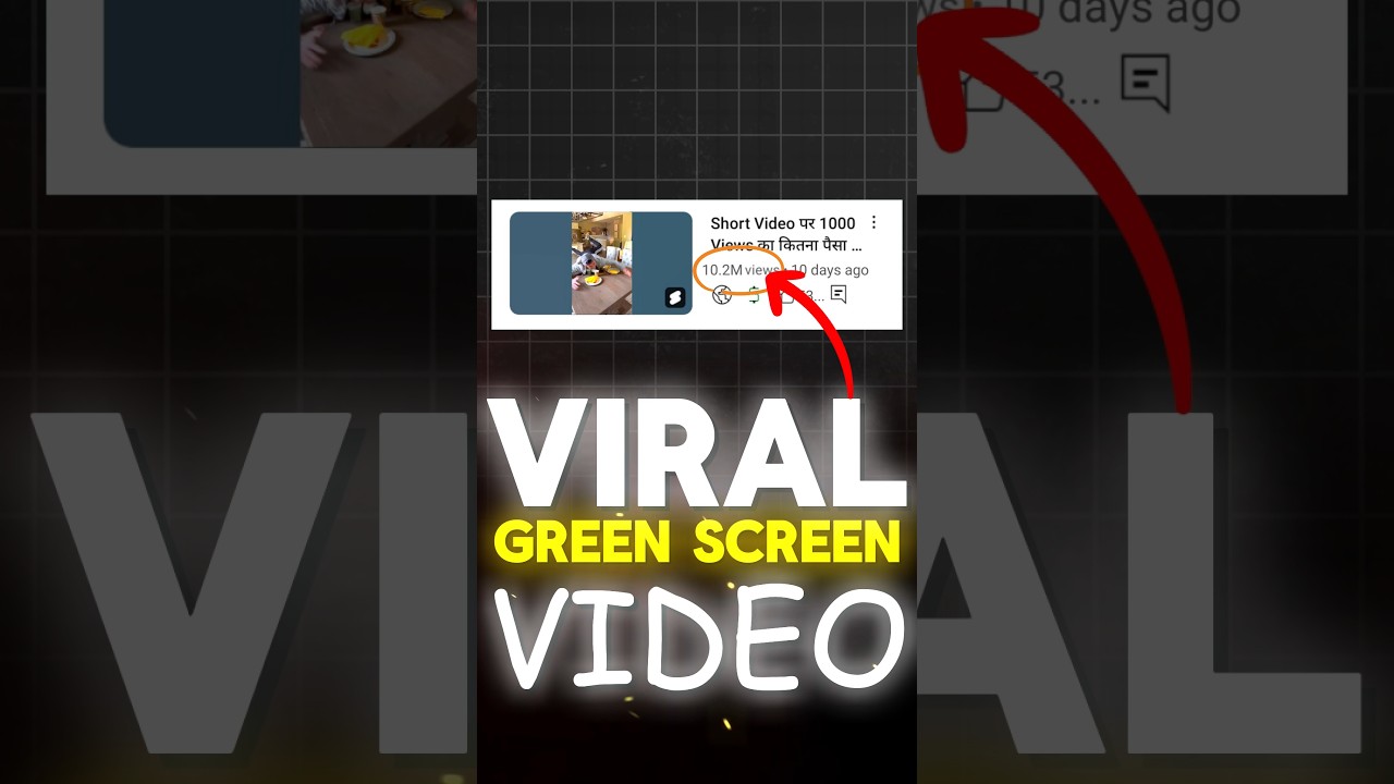 How I Made a Viral Green Screen Video 🎥