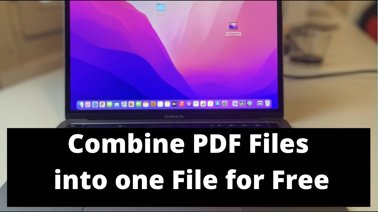 How to Combine PDF Files into One Document on Mac