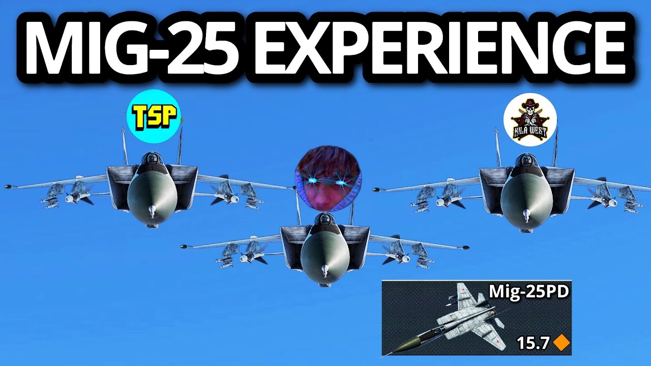 MIG-25 in War Thunder Dev Server ✈️