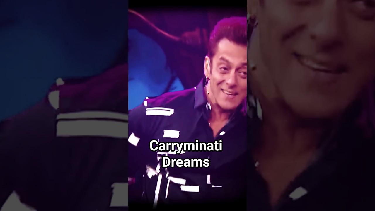 CarryMinati's Dream of Salman Khan 🎬