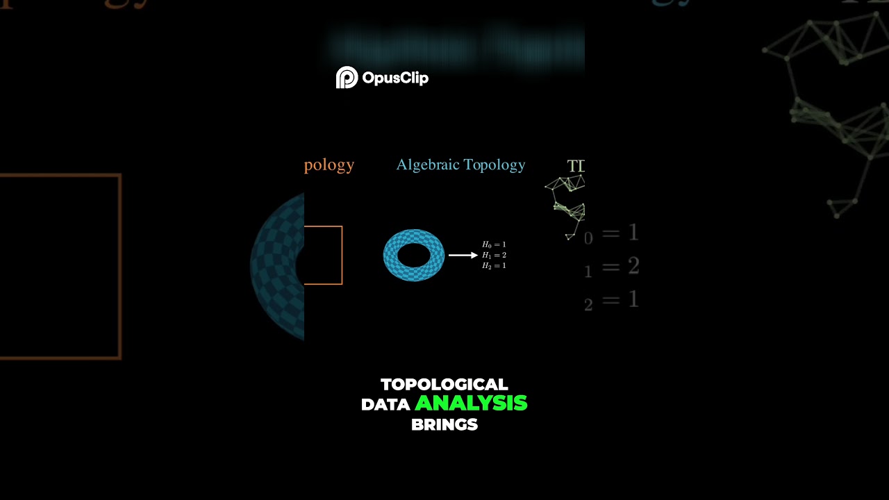 Unlocking Data Insights with Algebraic Topology 🧩