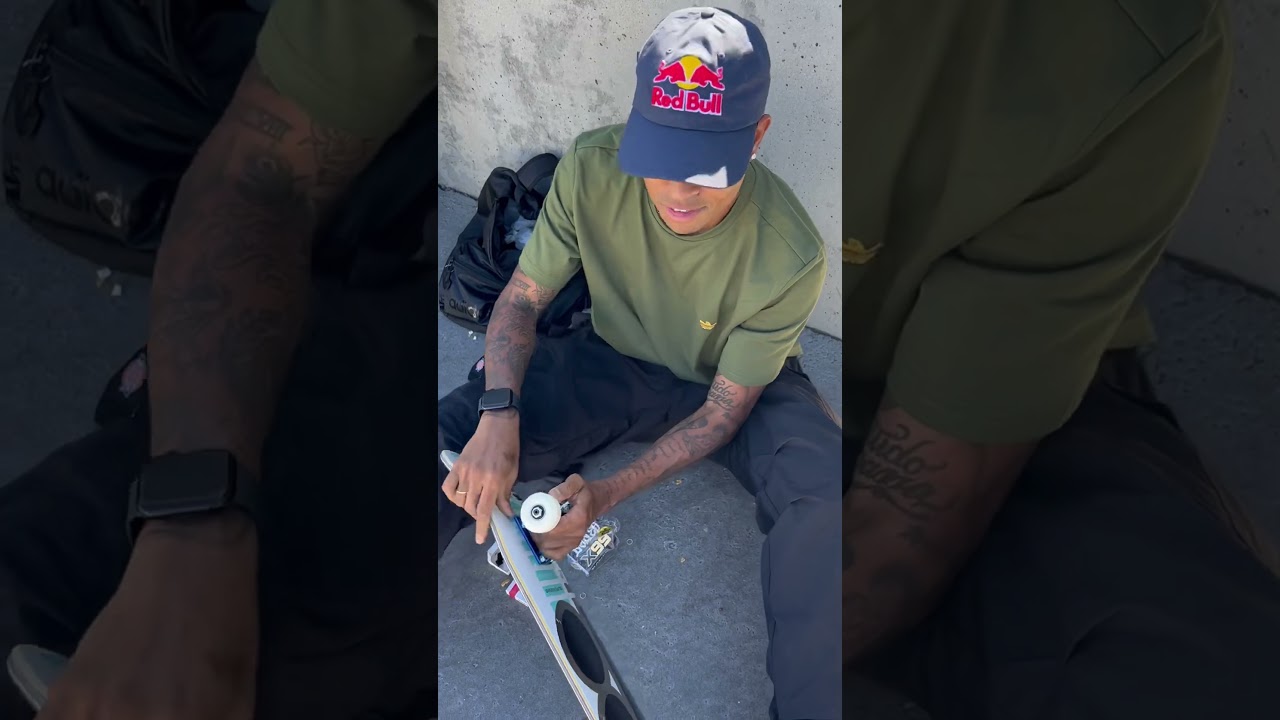 Felipe Gustavo Tests the New Bones Wheels X-99 Formula