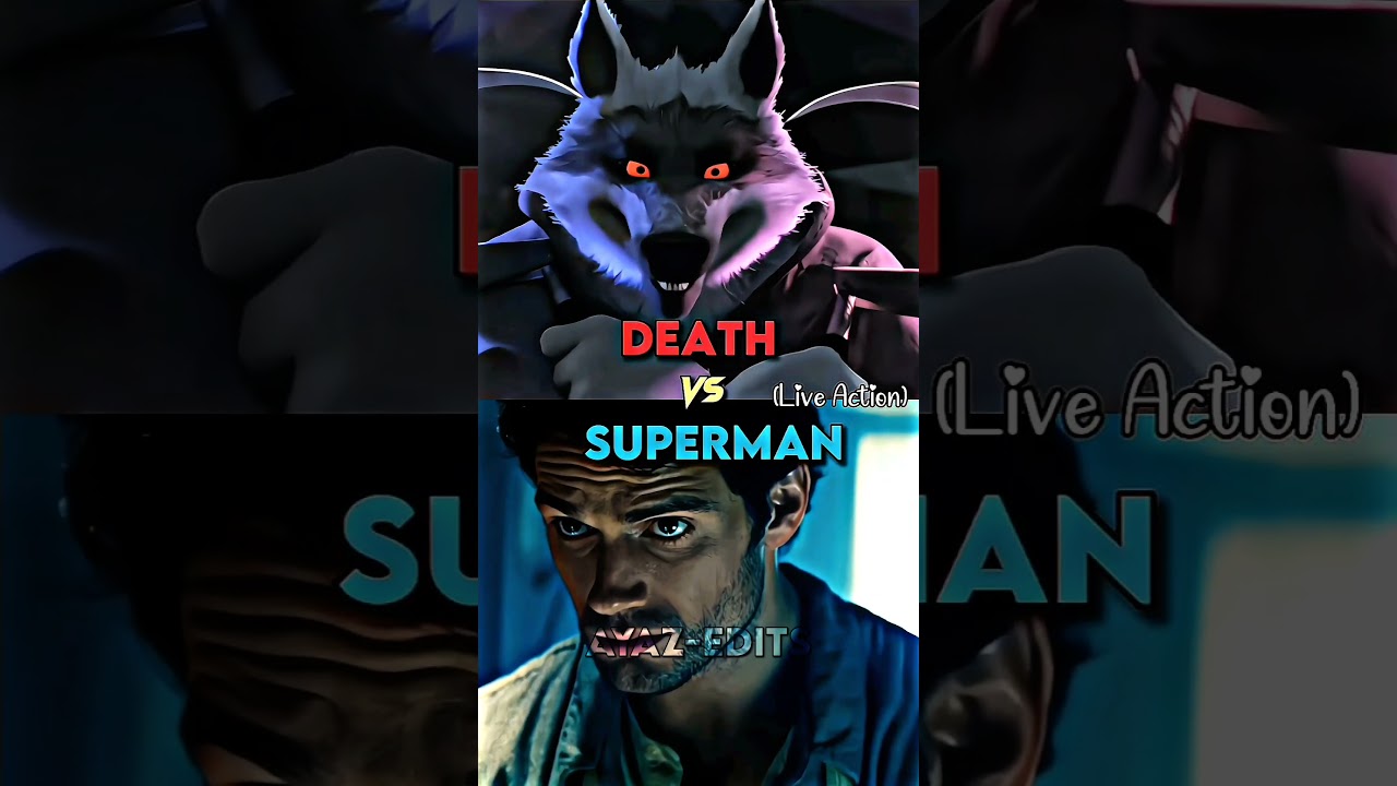 Death Vs Superman ππ₯Ά #shorts #viral #marvel #dc #dreamworks #death #superman #disney