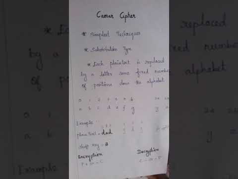 #1 Caesar cipher in tamil | cryptography