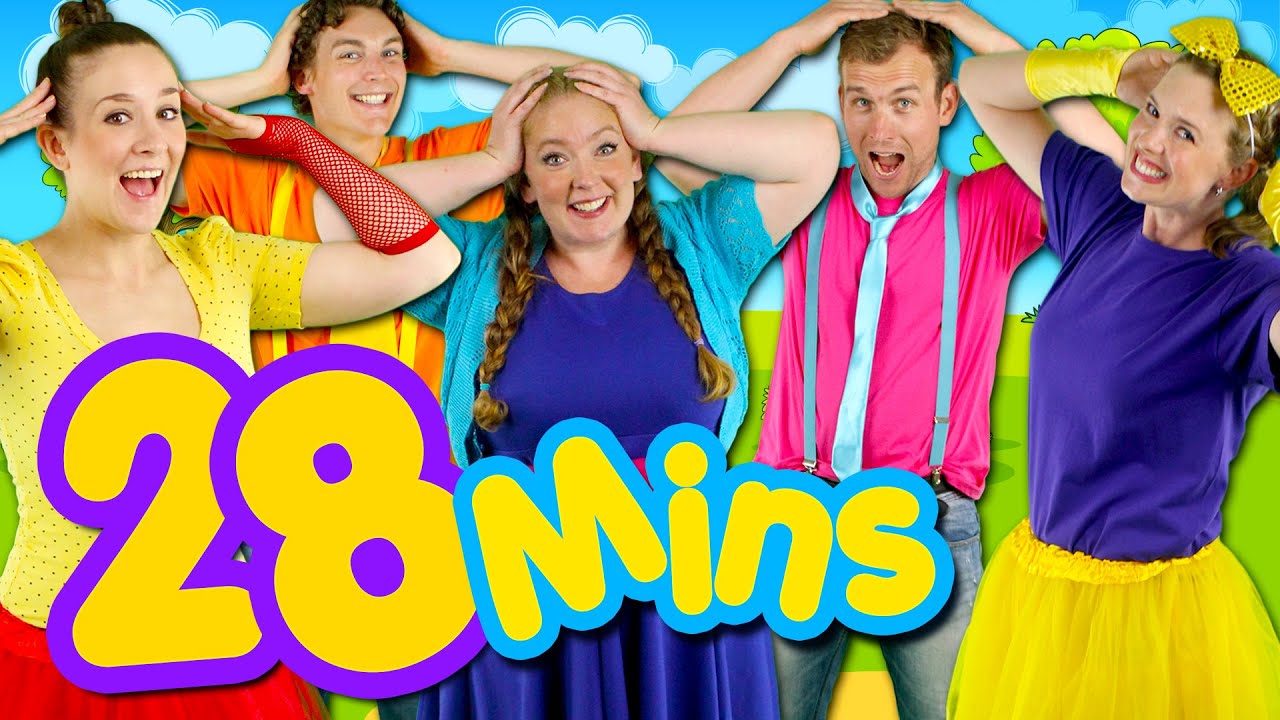 Kids Nursery Rhymes: Head, Shoulders & More! 🎶