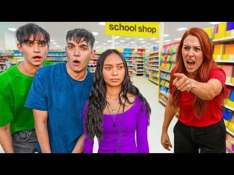 Our Little Sister’s Back To School Shopping Was RUINED!