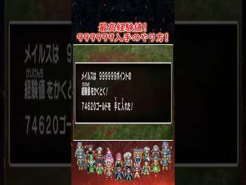 DQ3 HD-2D版 999999経験値入手のやり方！レベル上げ！ドラクエ攻略【メイルス】