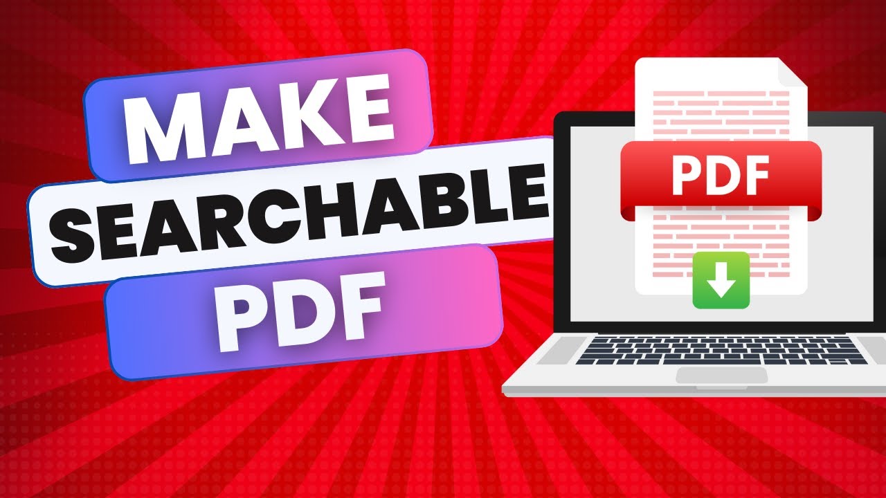 Make PDFs Searchable Easily 📄