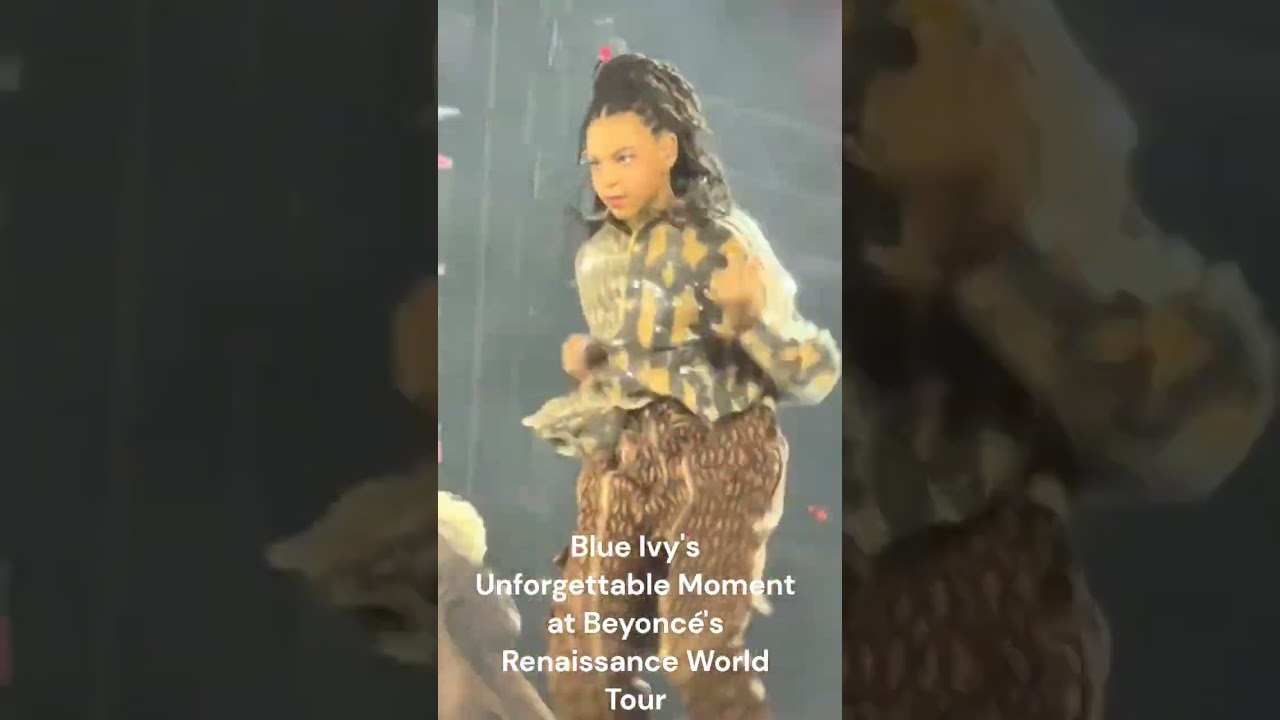 Blue Ivy Dazzles at Beyoncé's Renaissance Tour ✨