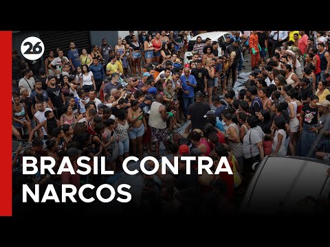 CANAL 26 desde Brasil | La Gente Respalda el Operativo Antinarco en Río de Janeiro