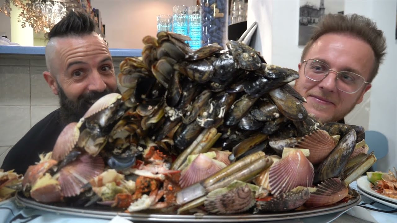 Impresionante Torre de Marisco en Buffet 🍤
