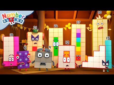 Apprenez à compter les couleurs et les nombres 🌈| Épisodes complets | Numberblocks en français