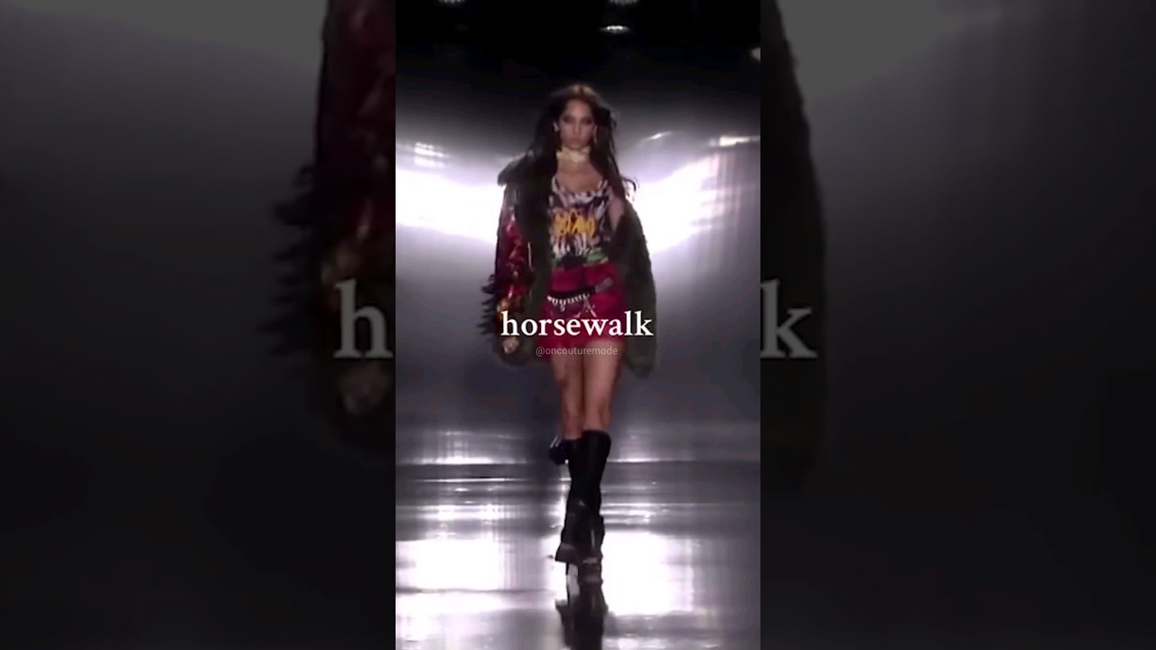 Catwalk or Horsewalk? 🐎👠