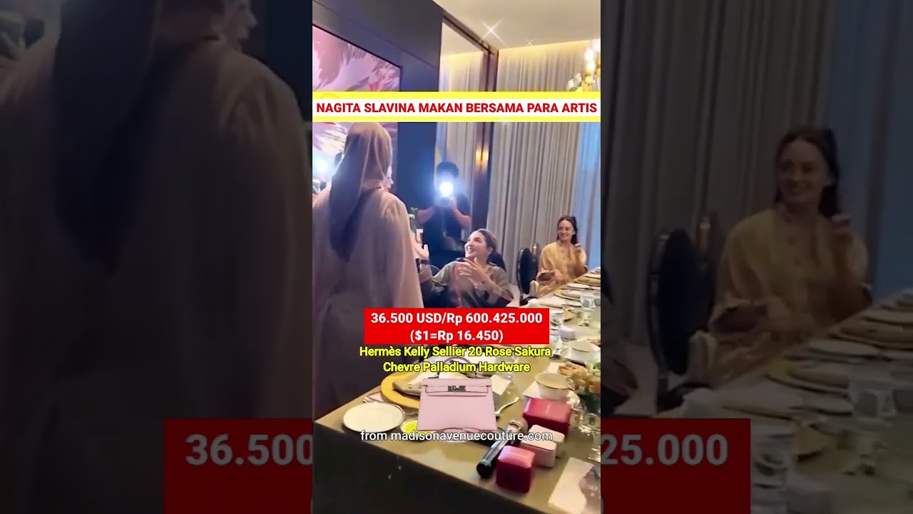 Harga Tas Mewah Nagita Slavina, Istri Raffi Ahmad 💼 | Kekayaan dan Gaya Artis Cantik