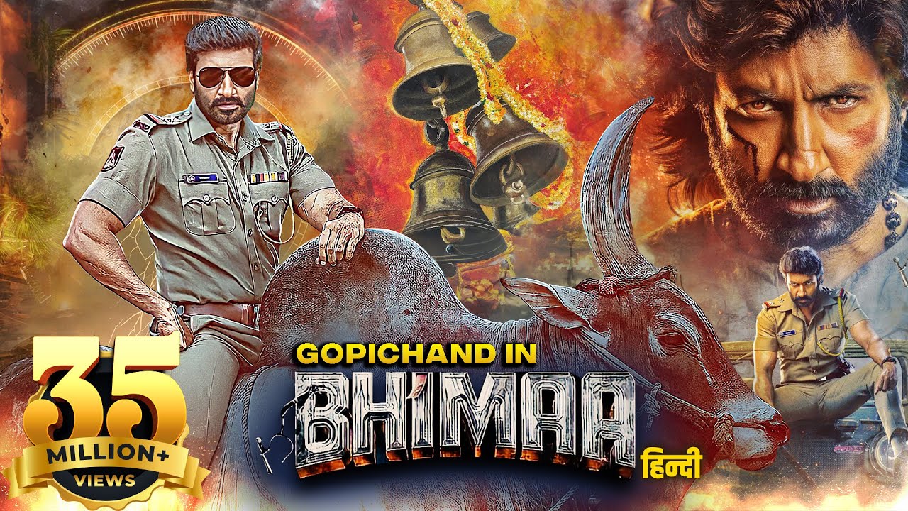 Gopichand's BHIMAA (2024) - Full Hindi Dubbed Action Movie | Malvika Sharma in a Thrilling Fantasy Adventure